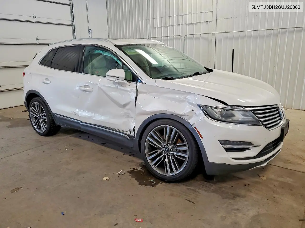 2016 Lincoln Mkc Reserve VIN: 5LMTJ3DH2GUJ20860 Lot: 58801736