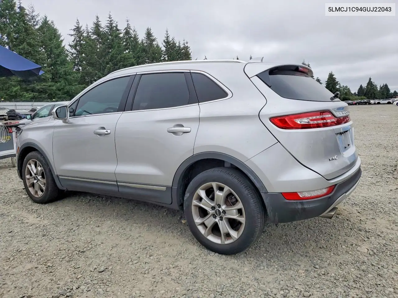 2016 Lincoln Mkc Premiere VIN: 5LMCJ1C94GUJ22043 Lot: 59922506