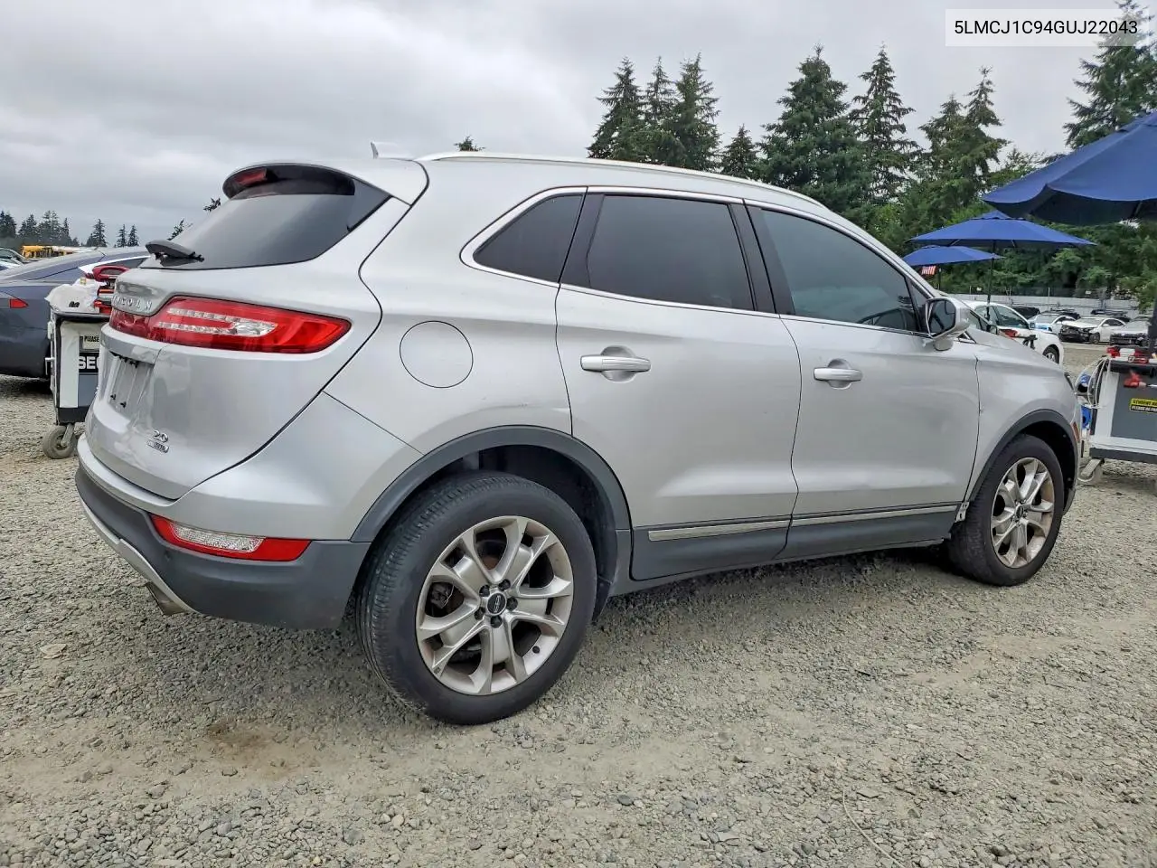 2016 Lincoln Mkc Premiere VIN: 5LMCJ1C94GUJ22043 Lot: 59922506