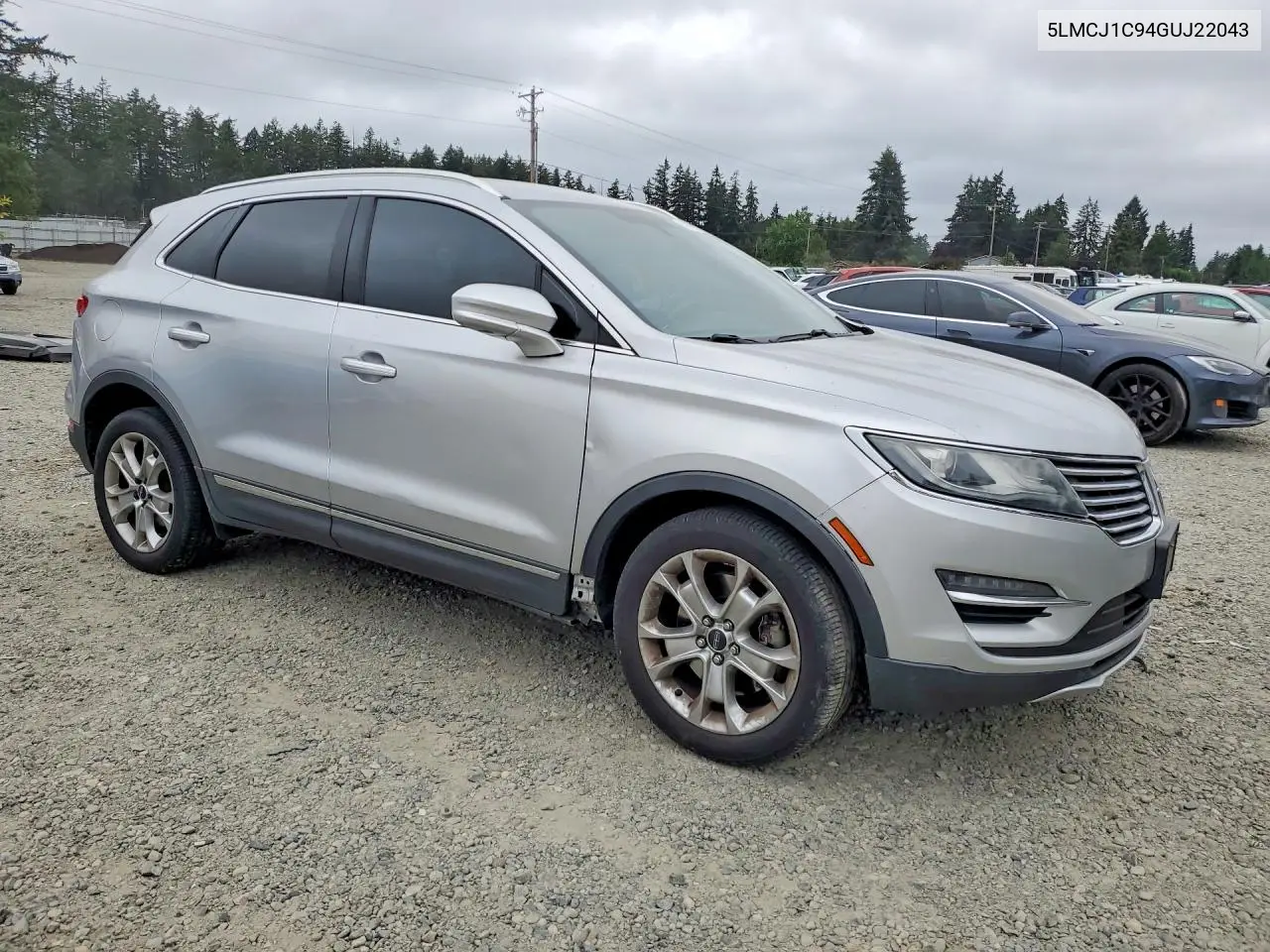2016 Lincoln Mkc Premiere VIN: 5LMCJ1C94GUJ22043 Lot: 59922506