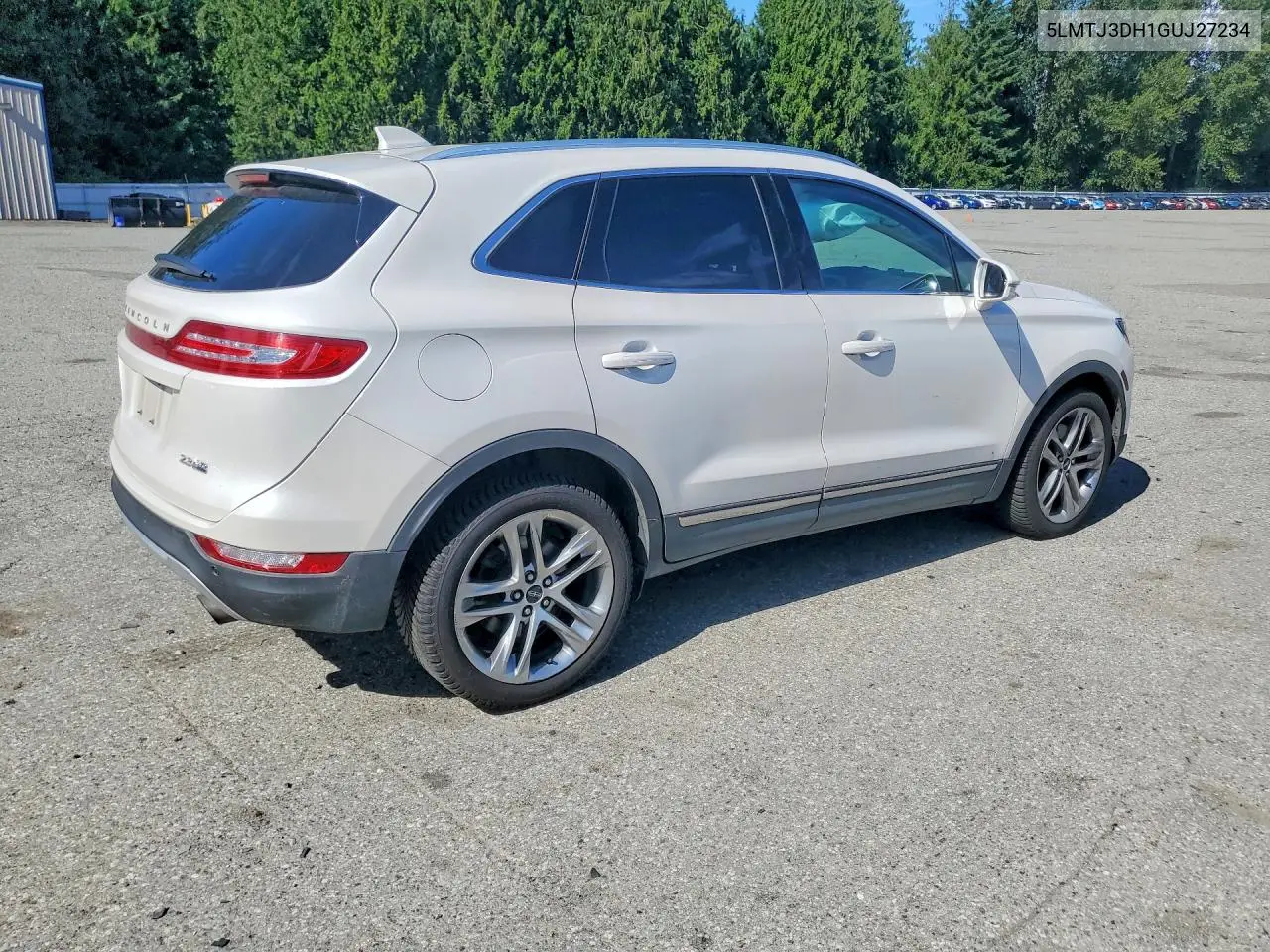 2016 Lincoln Mkc Reserve VIN: 5LMTJ3DH1GUJ27234 Lot: 59979186