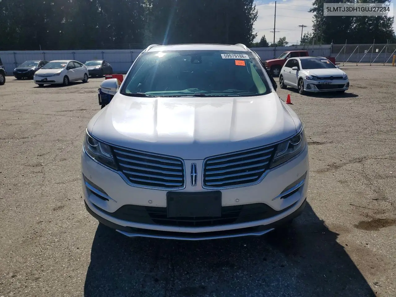 2016 Lincoln Mkc Reserve VIN: 5LMTJ3DH1GUJ27234 Lot: 59979186