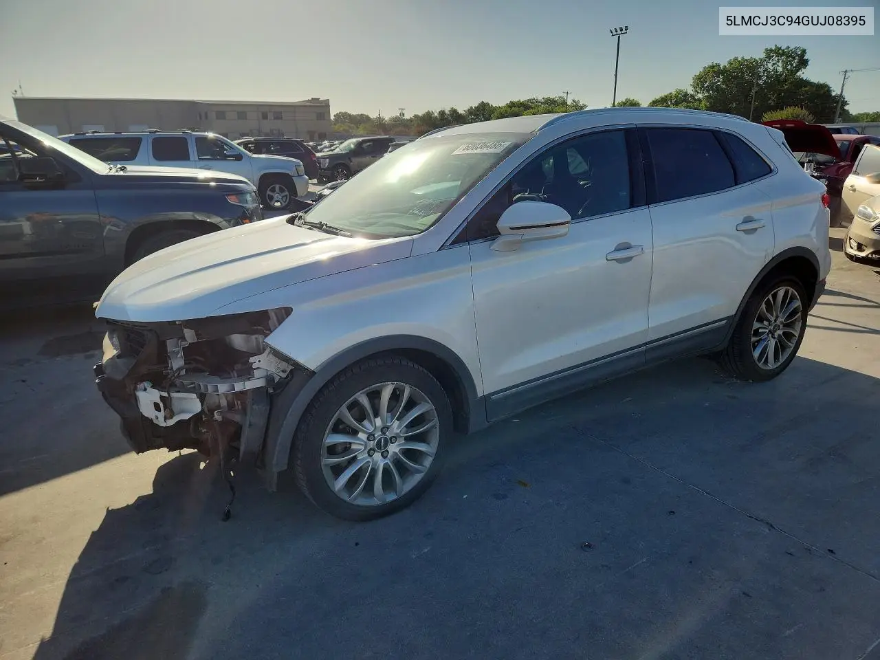 2016 Lincoln Mkc Reserve VIN: 5LMCJ3C94GUJ08395 Lot: 60036486
