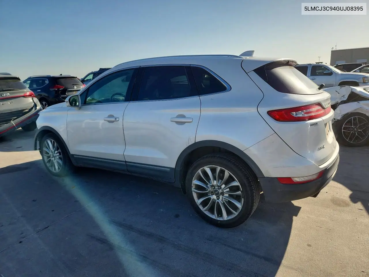 2016 Lincoln Mkc Reserve VIN: 5LMCJ3C94GUJ08395 Lot: 60036486