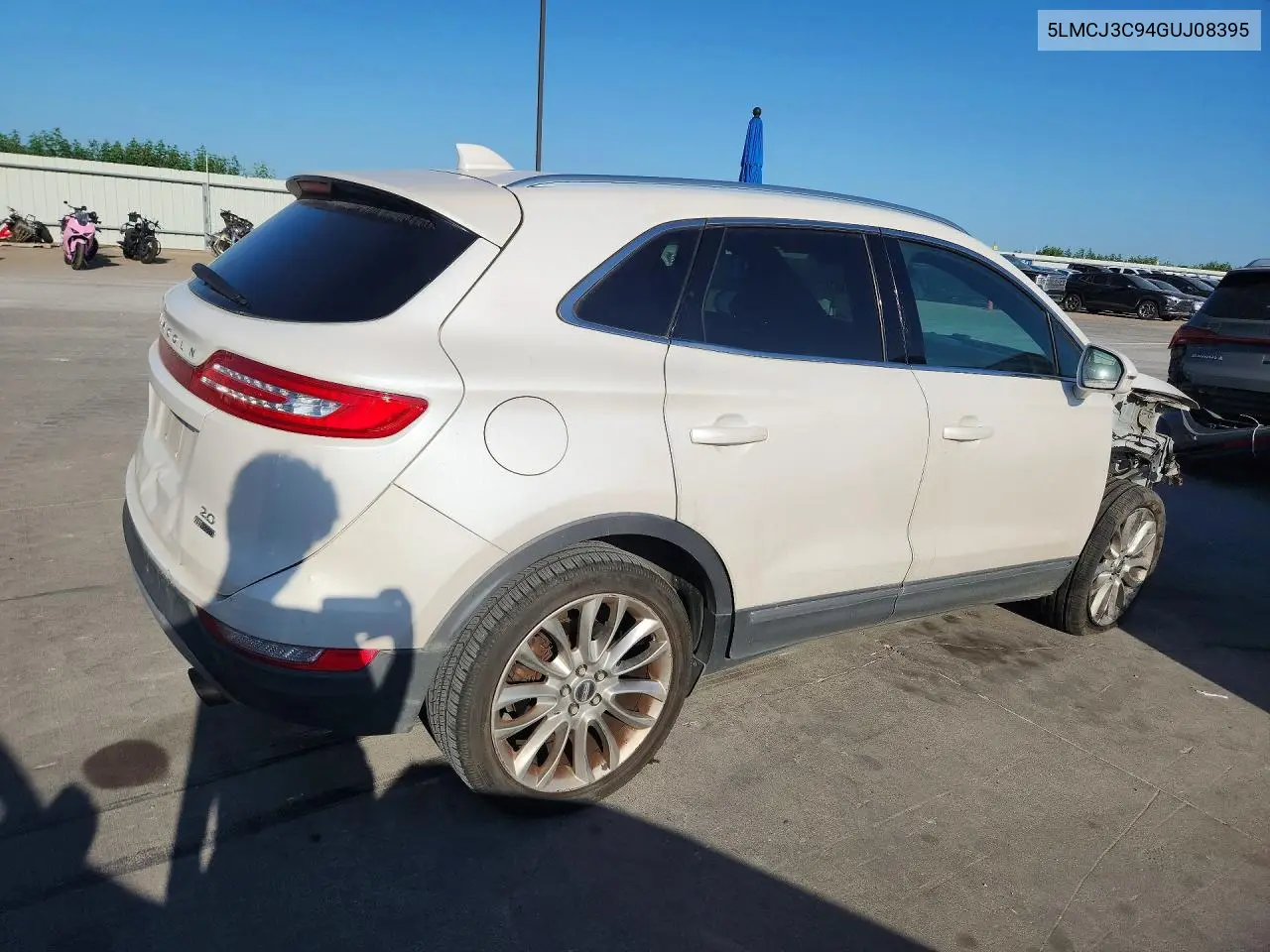 2016 Lincoln Mkc Reserve VIN: 5LMCJ3C94GUJ08395 Lot: 60036486