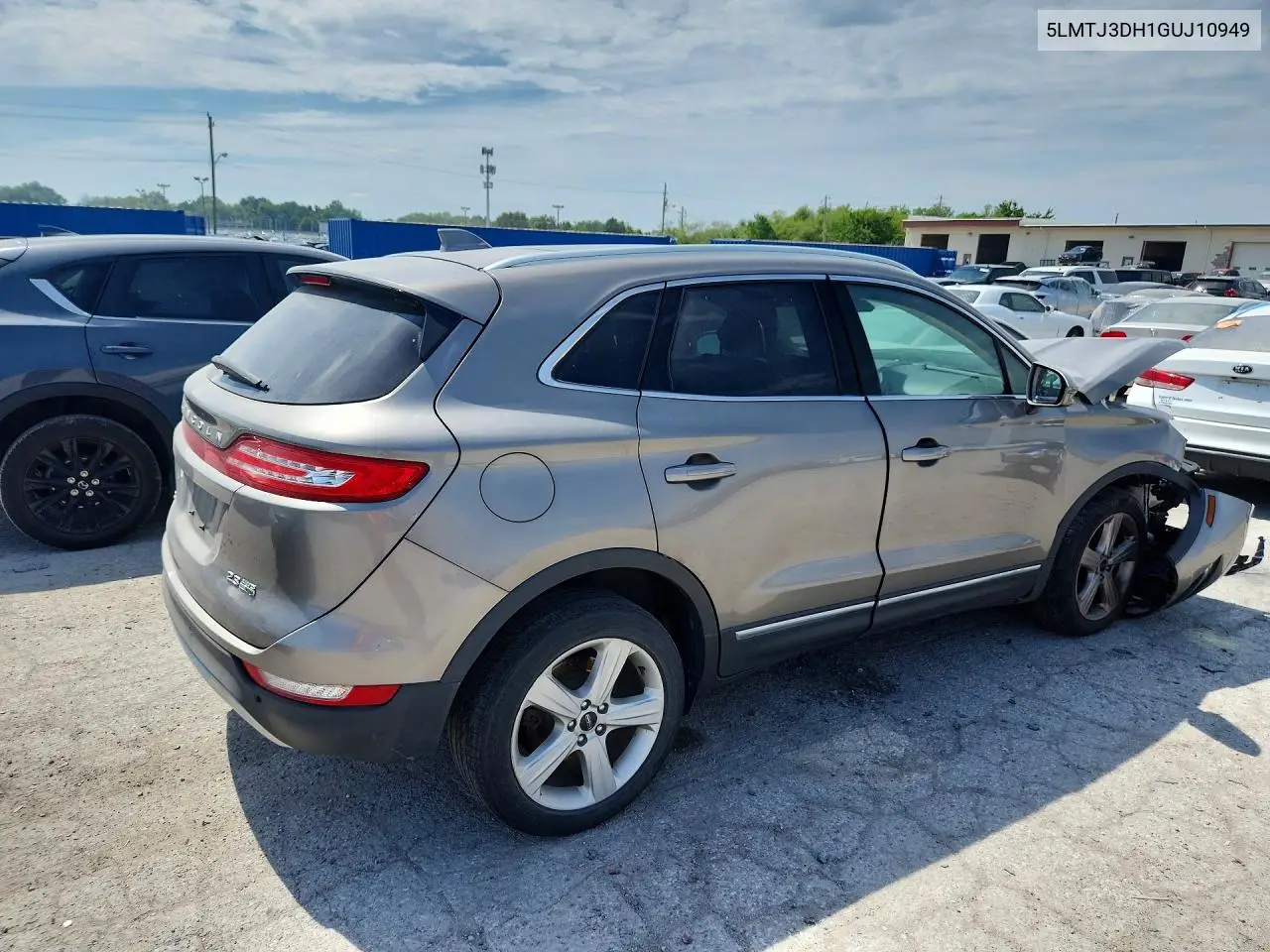 2016 Lincoln Mkc Reserve VIN: 5LMTJ3DH1GUJ10949 Lot: 60042126
