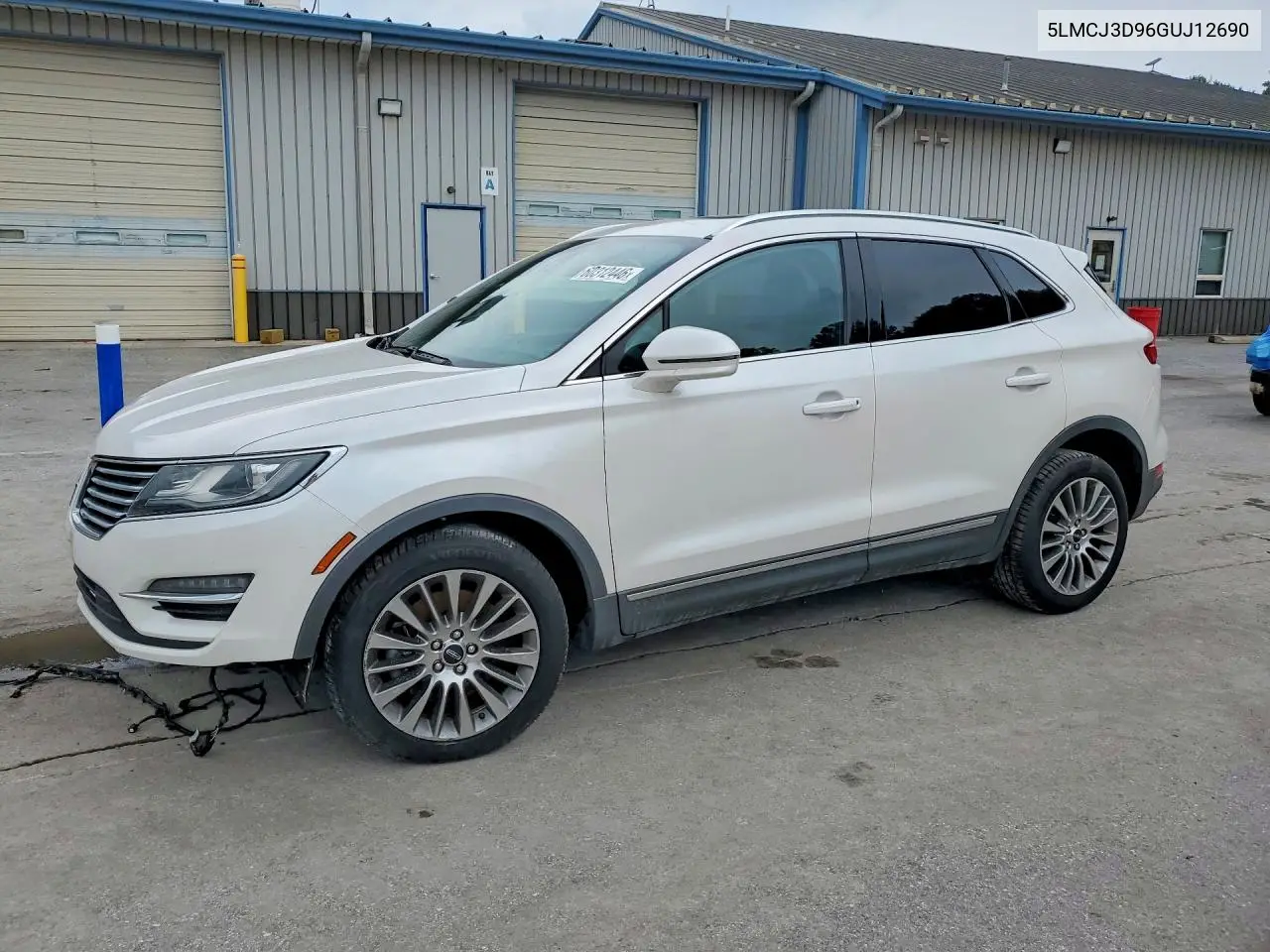 2016 Lincoln Mkc Reserve VIN: 5LMCJ3D96GUJ12690 Lot: 60312446
