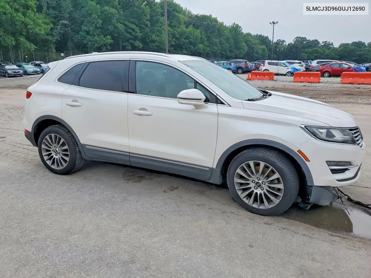 2016 Lincoln Mkc Reserve VIN: 5LMCJ3D96GUJ12690 Lot: 60312446