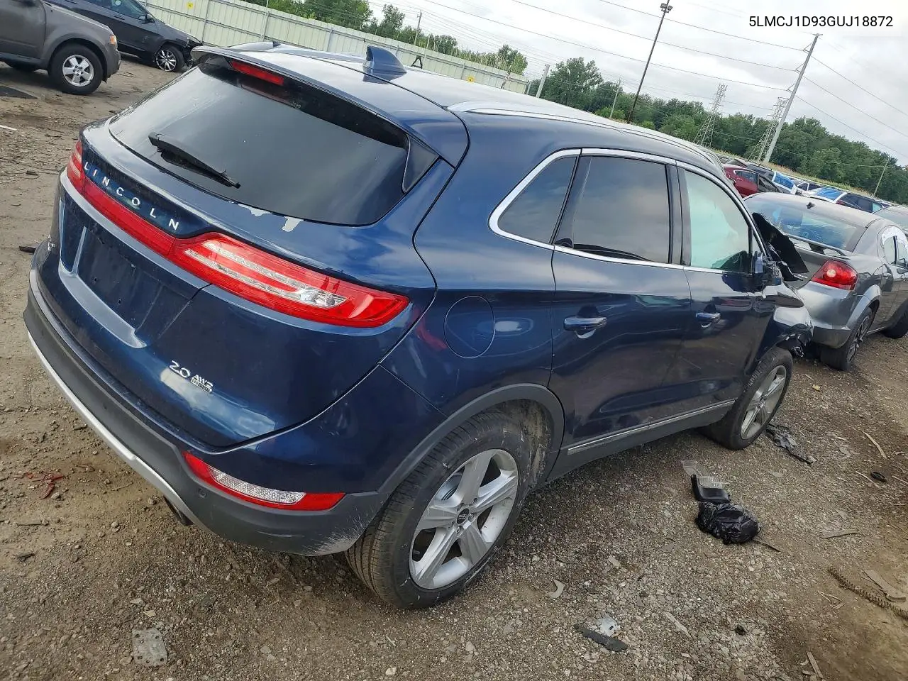 2016 Lincoln Mkc Premiere VIN: 5LMCJ1D93GUJ18872 Lot: 60460976