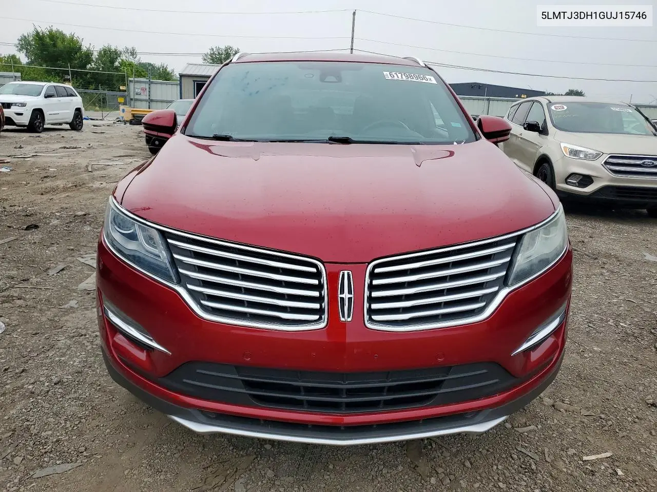 2016 Lincoln Mkc Reserve VIN: 5LMTJ3DH1GUJ15746 Lot: 61798966
