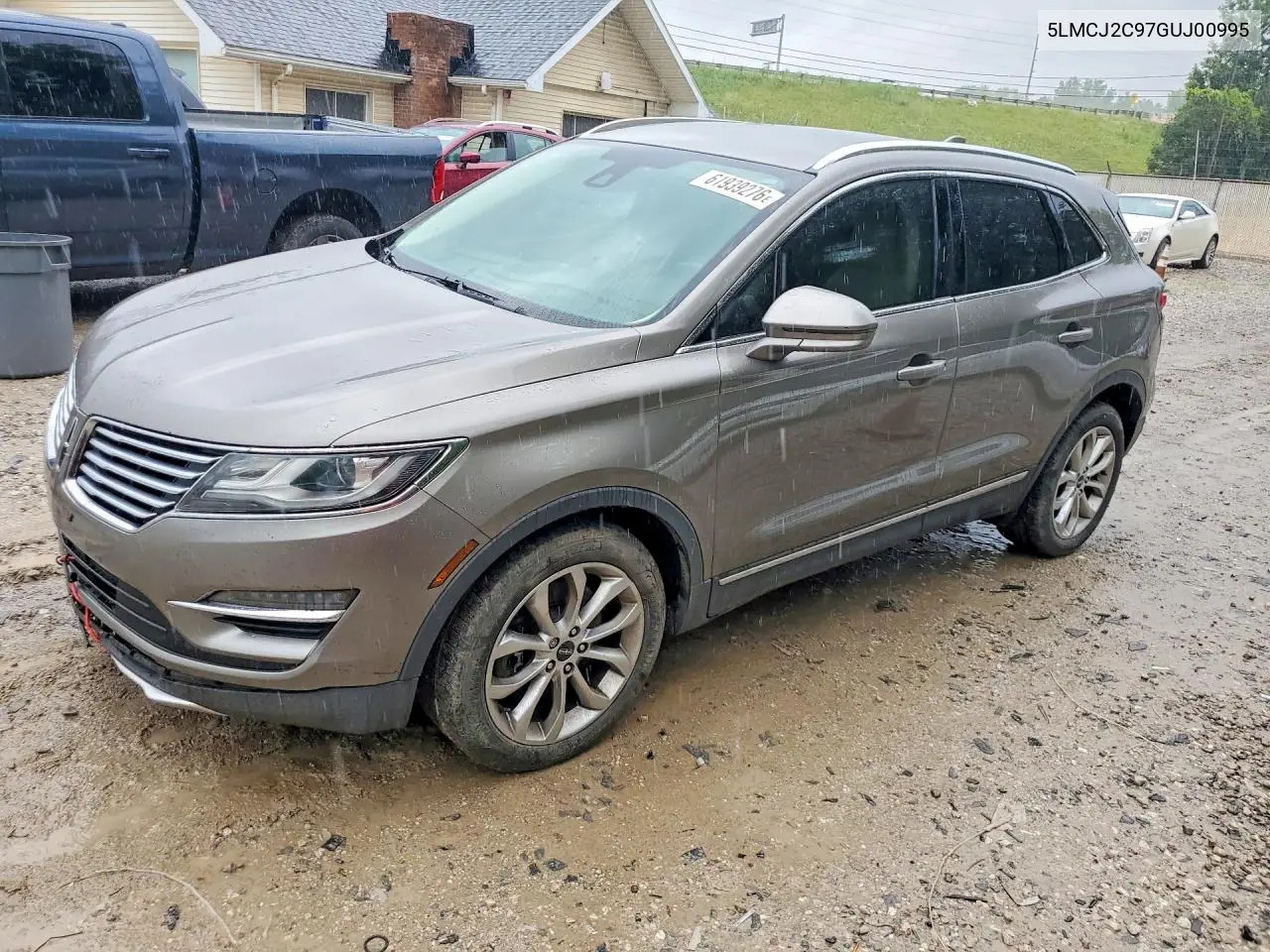 2016 Lincoln Mkc Select VIN: 5LMCJ2C97GUJ00995 Lot: 61939276