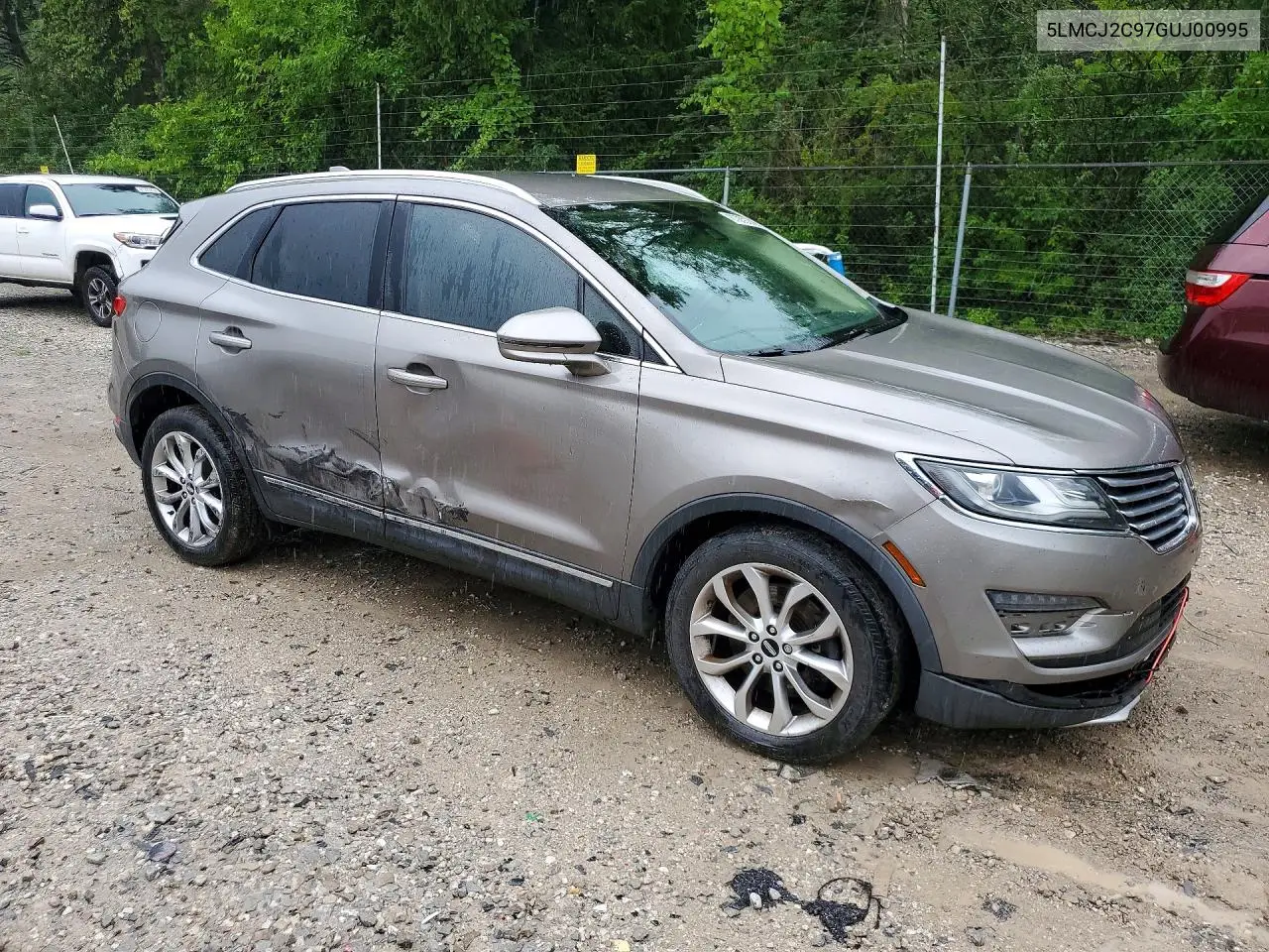2016 Lincoln Mkc Select VIN: 5LMCJ2C97GUJ00995 Lot: 61939276