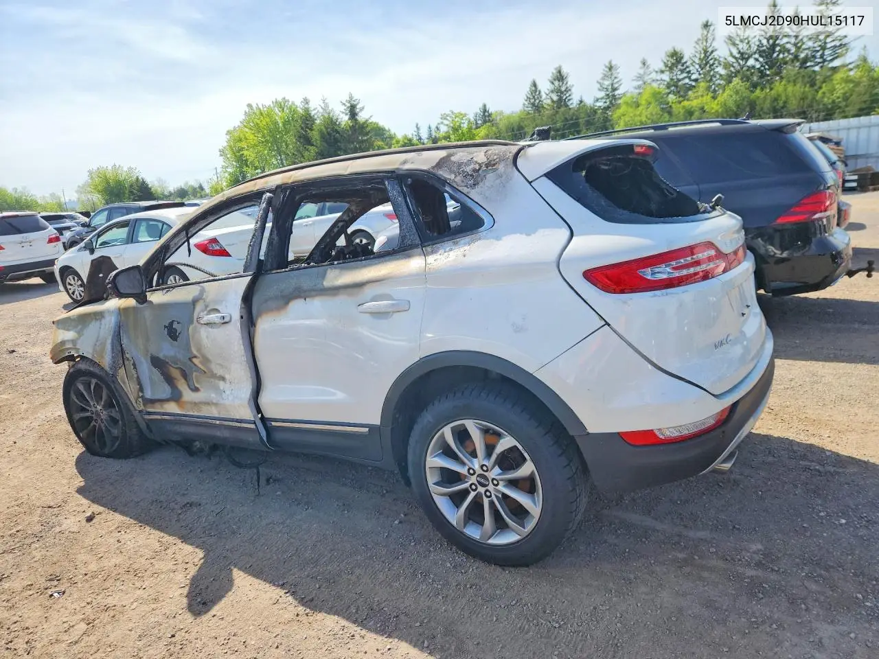 2017 Lincoln Mkc Select VIN: 5LMCJ2D90HUL15117 Lot: 51276466