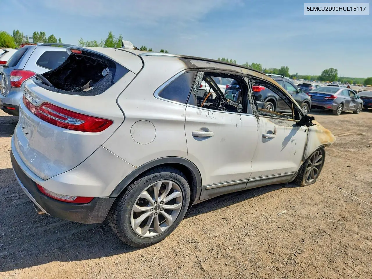 2017 Lincoln Mkc Select VIN: 5LMCJ2D90HUL15117 Lot: 51276466