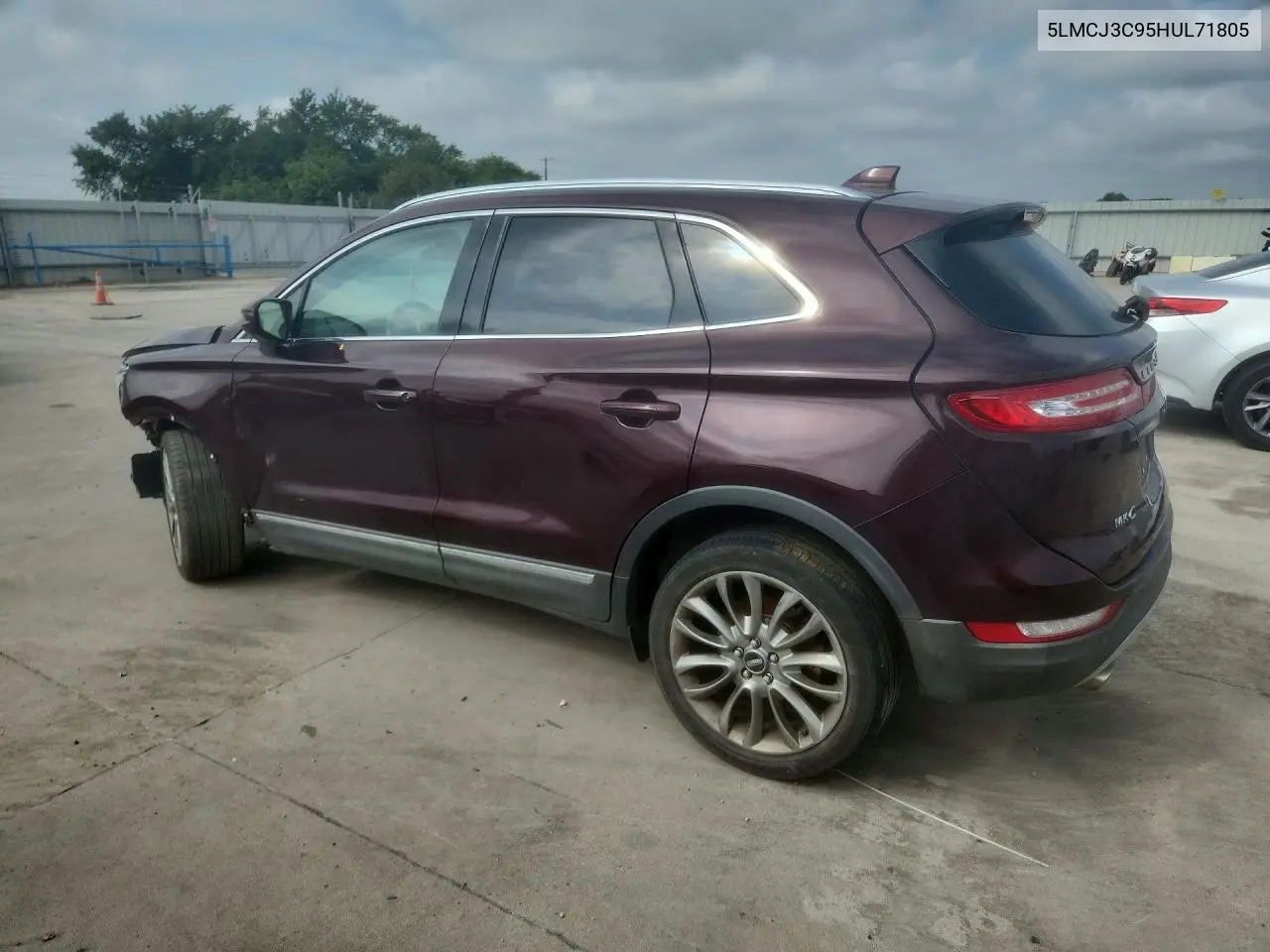 2017 Lincoln Mkc Reserve VIN: 5LMCJ3C95HUL71805 Lot: 55902446