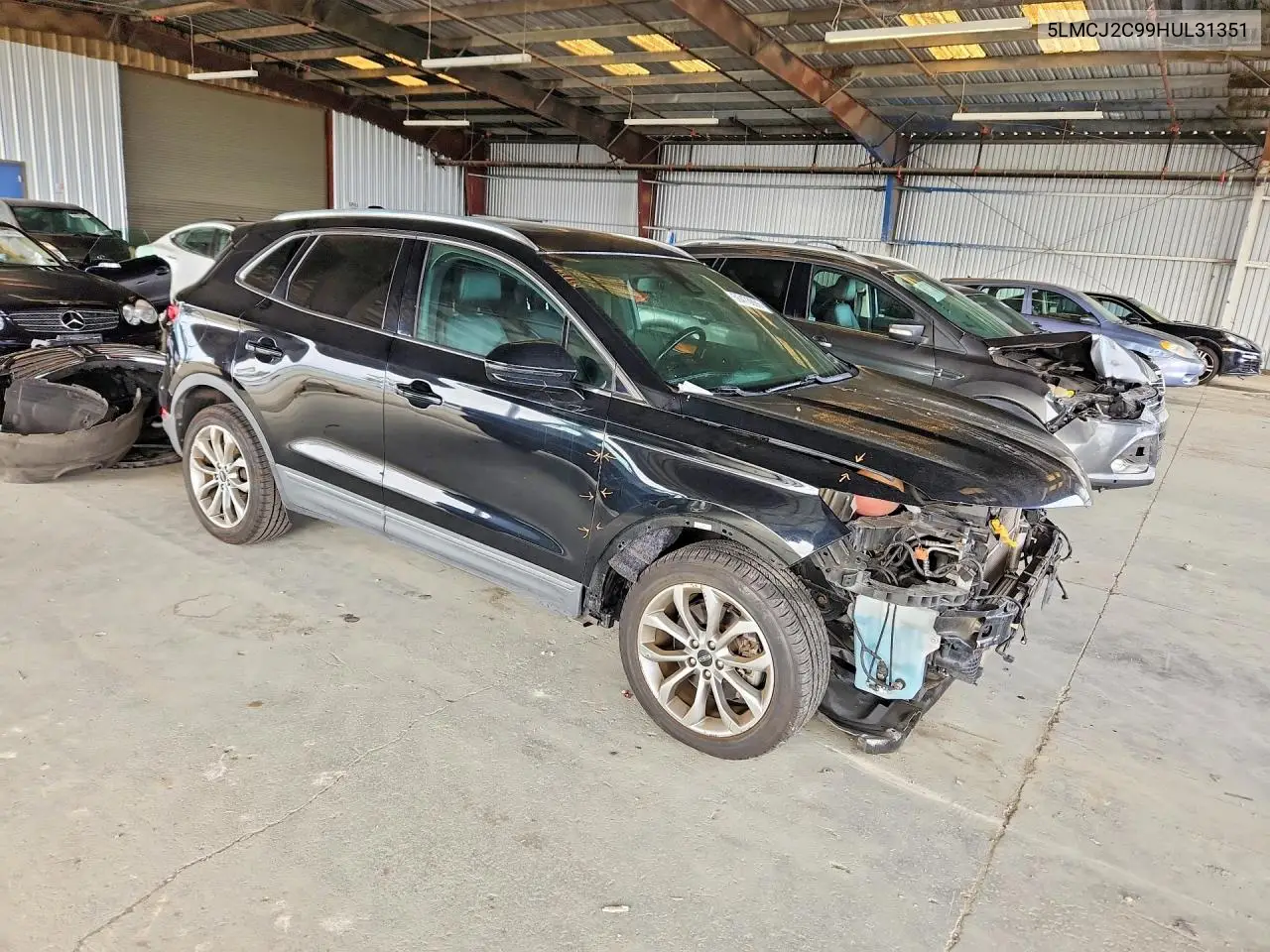 2017 Lincoln Mkc Select VIN: 5LMCJ2C99HUL31351 Lot: 56473856