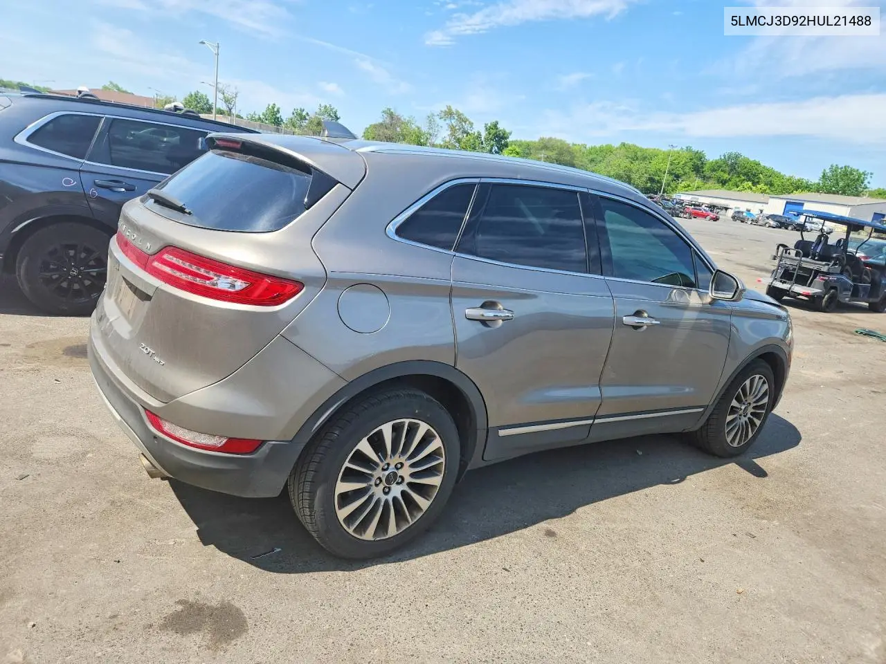 2017 Lincoln Mkc Reserve VIN: 5LMCJ3D92HUL21488 Lot: 56680906