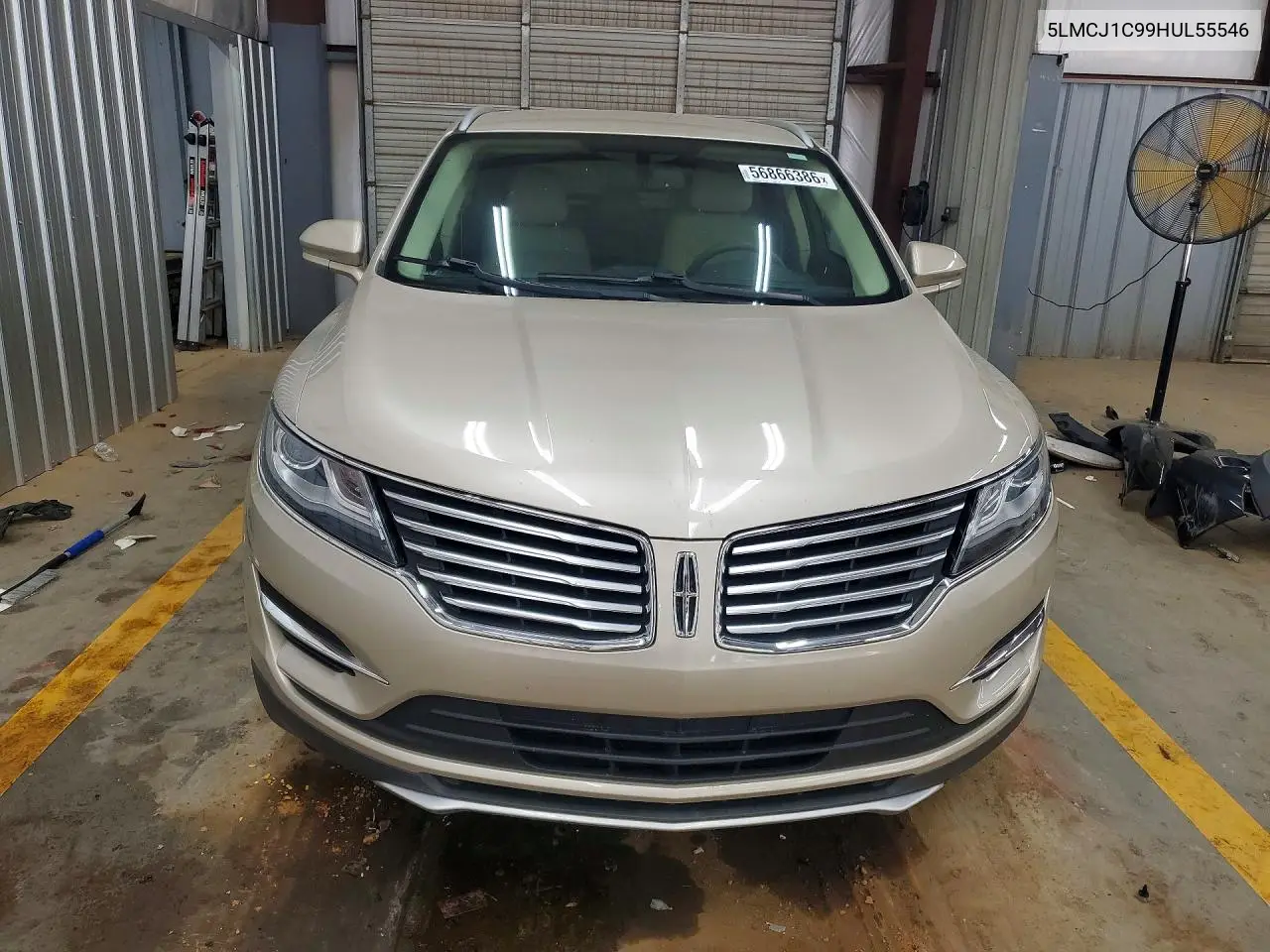 2017 Lincoln Mkc Premiere VIN: 5LMCJ1C99HUL55546 Lot: 56866386