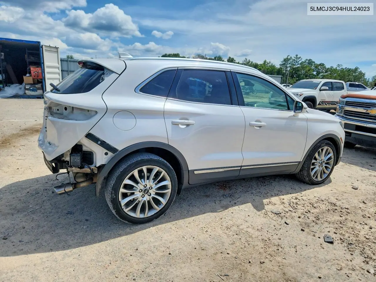 2017 Lincoln Mkc Reserve VIN: 5LMCJ3C94HUL24023 Lot: 57061746