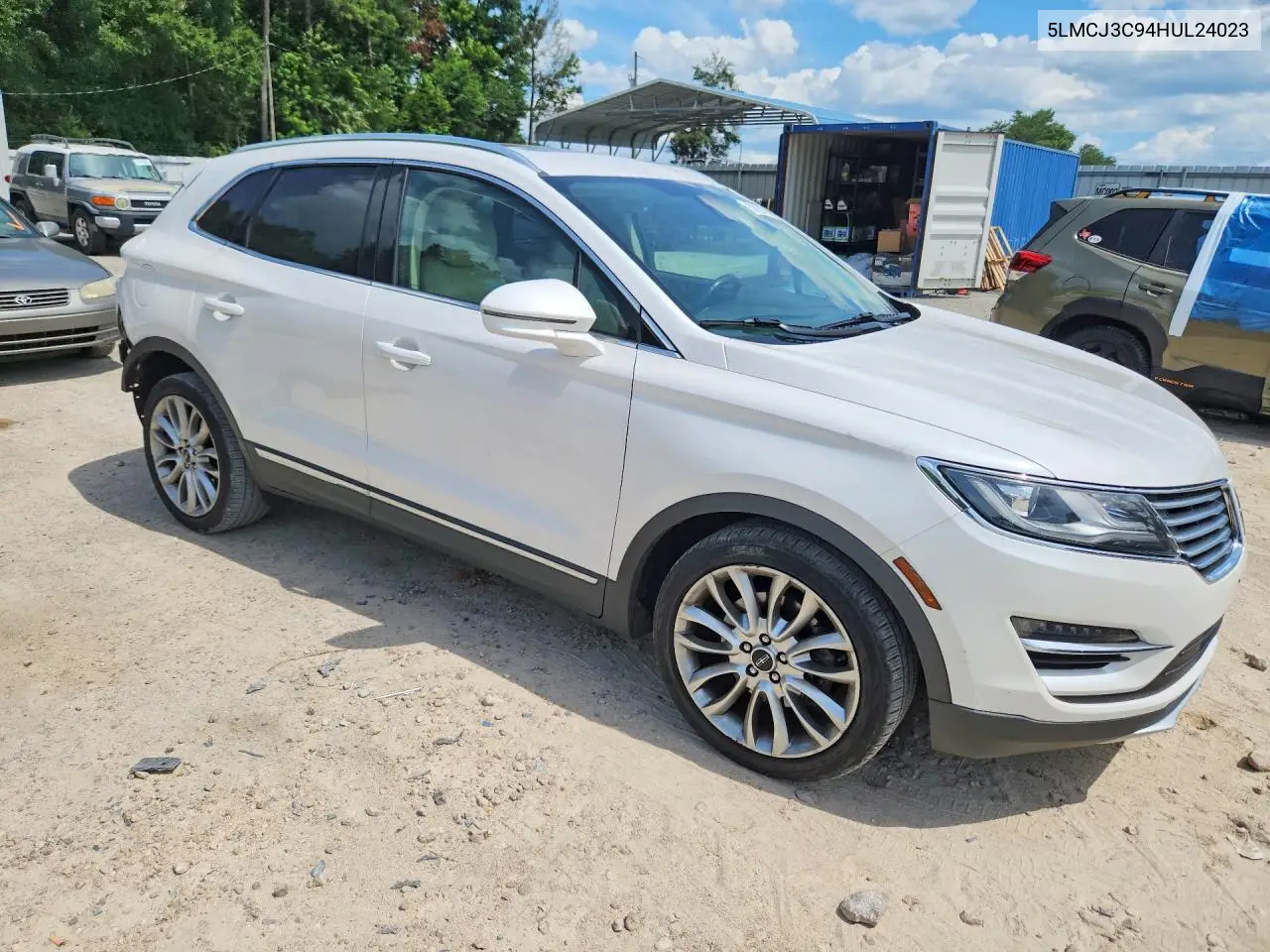 2017 Lincoln Mkc Reserve VIN: 5LMCJ3C94HUL24023 Lot: 57061746