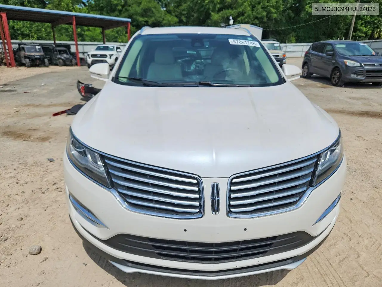 2017 Lincoln Mkc Reserve VIN: 5LMCJ3C94HUL24023 Lot: 57061746