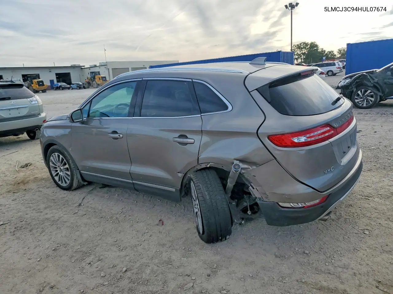 2017 Lincoln Mkc Reserve VIN: 5LMCJ3C94HUL07674 Lot: 57321846
