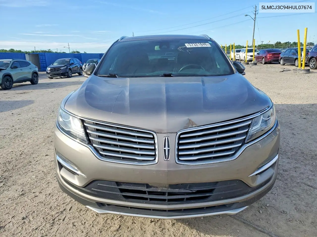 2017 Lincoln Mkc Reserve VIN: 5LMCJ3C94HUL07674 Lot: 57321846