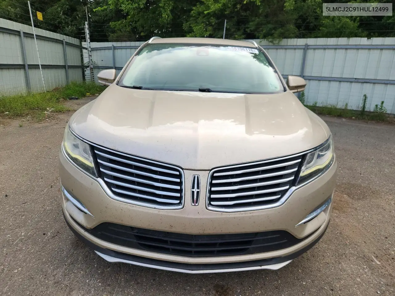 2017 Lincoln Mkc Select VIN: 5LMCJ2C91HUL12499 Lot: 58196116
