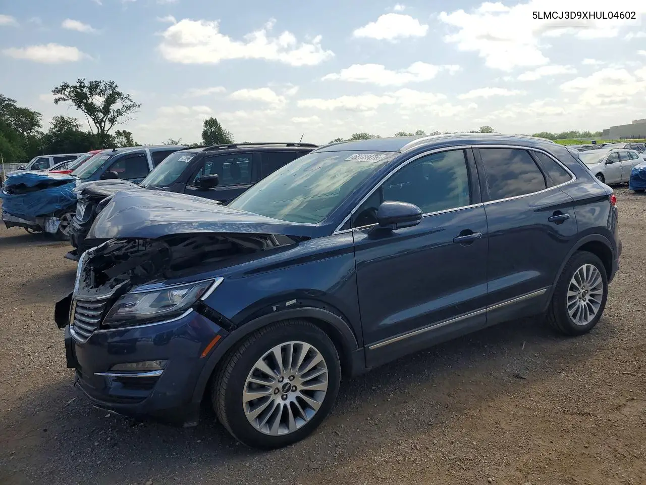 2017 Lincoln Mkc Reserve VIN: 5LMCJ3D9XHUL04602 Lot: 58724476