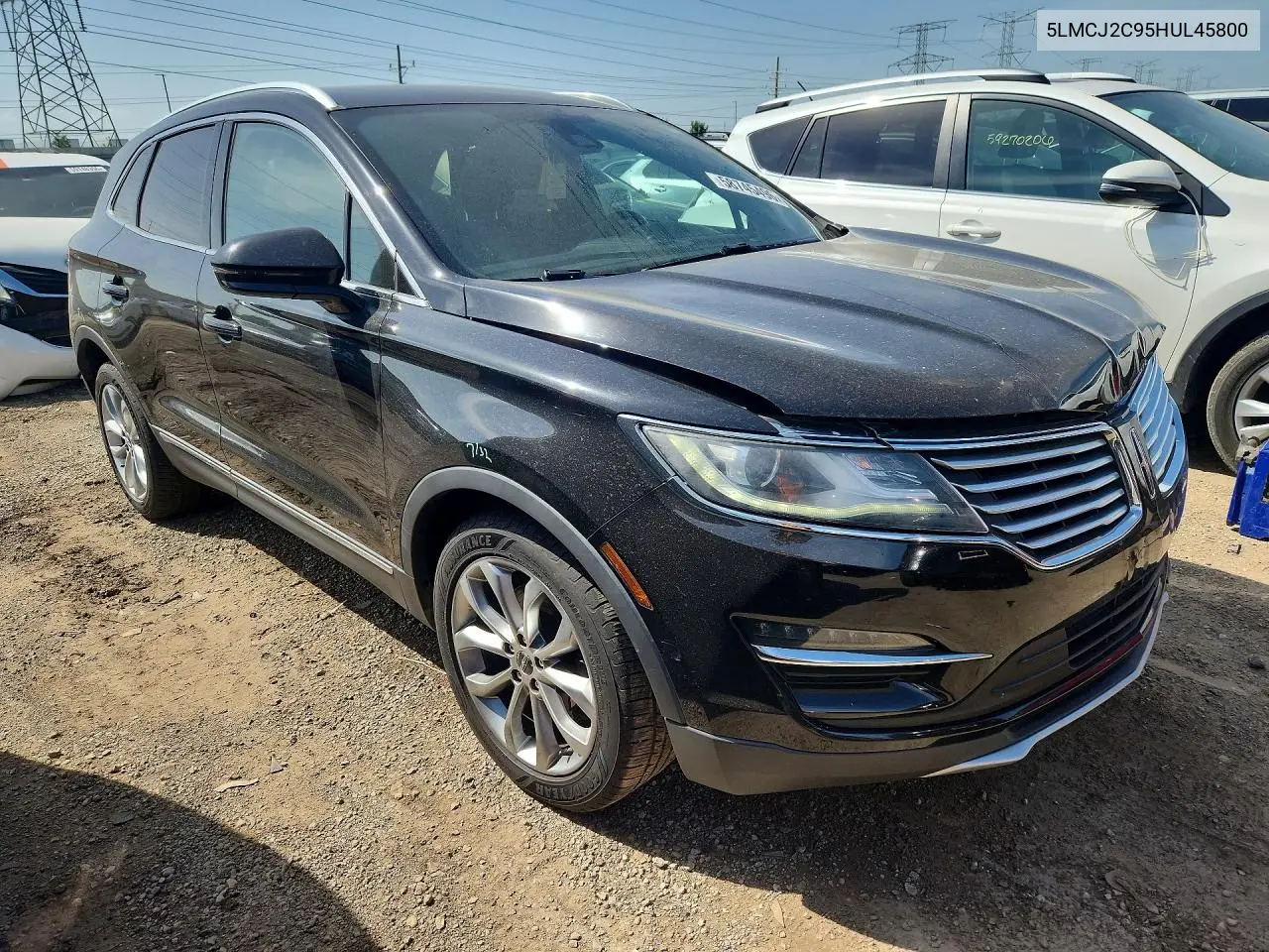 2017 Lincoln Mkc Select VIN: 5LMCJ2C95HUL45800 Lot: 58745496