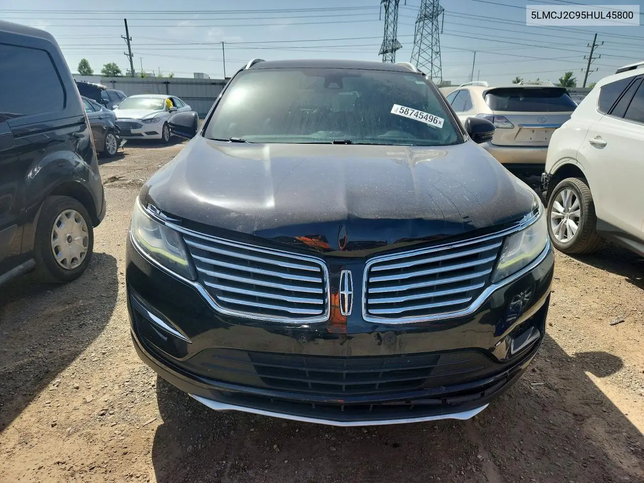 2017 Lincoln Mkc Select VIN: 5LMCJ2C95HUL45800 Lot: 58745496