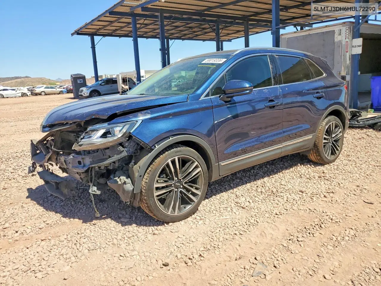 2017 Lincoln Mkc Reserve VIN: 5LMTJ3DH6HUL72290 Lot: 59019336