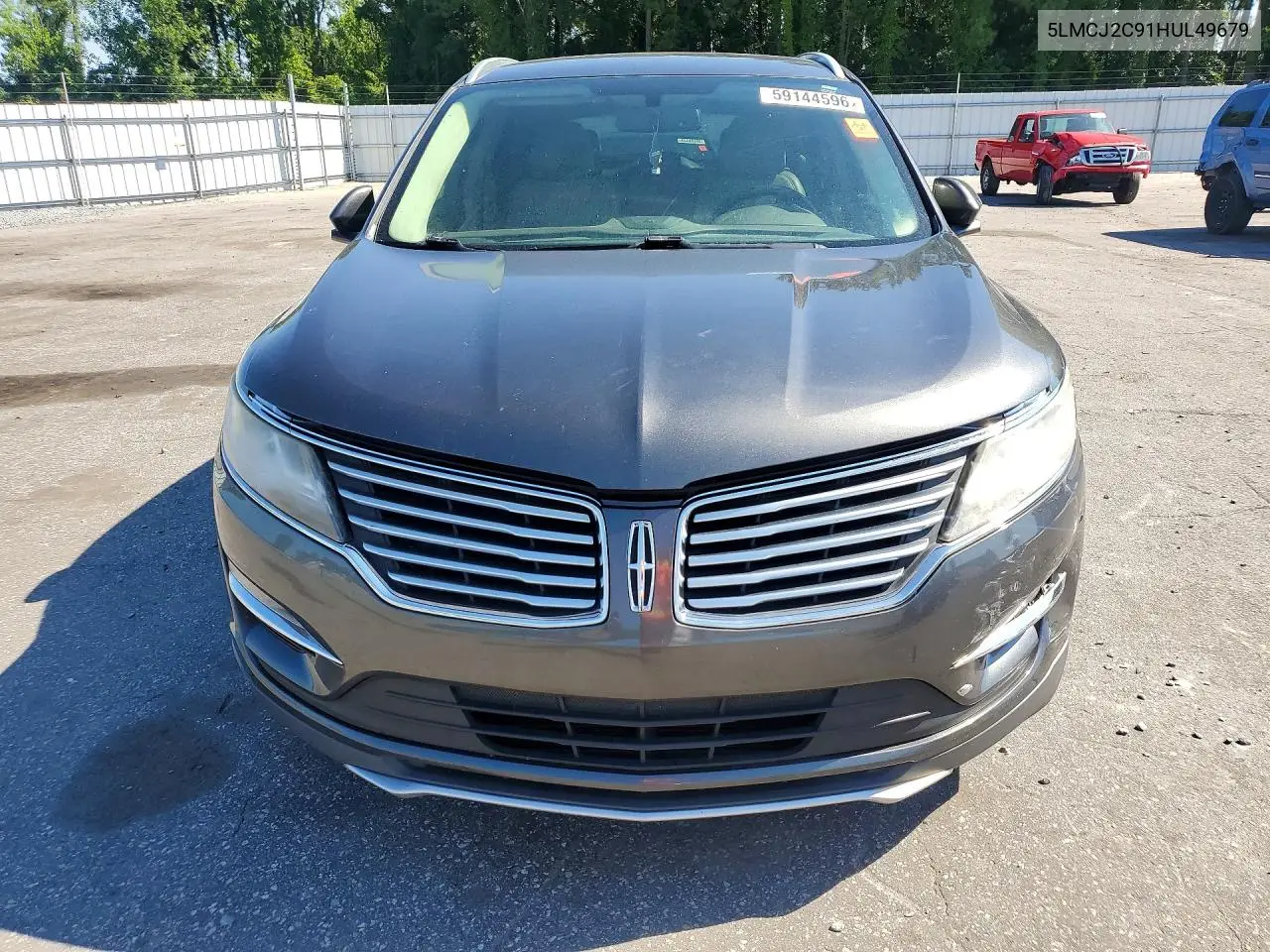 2017 Lincoln Mkc Select VIN: 5LMCJ2C91HUL49679 Lot: 59144596