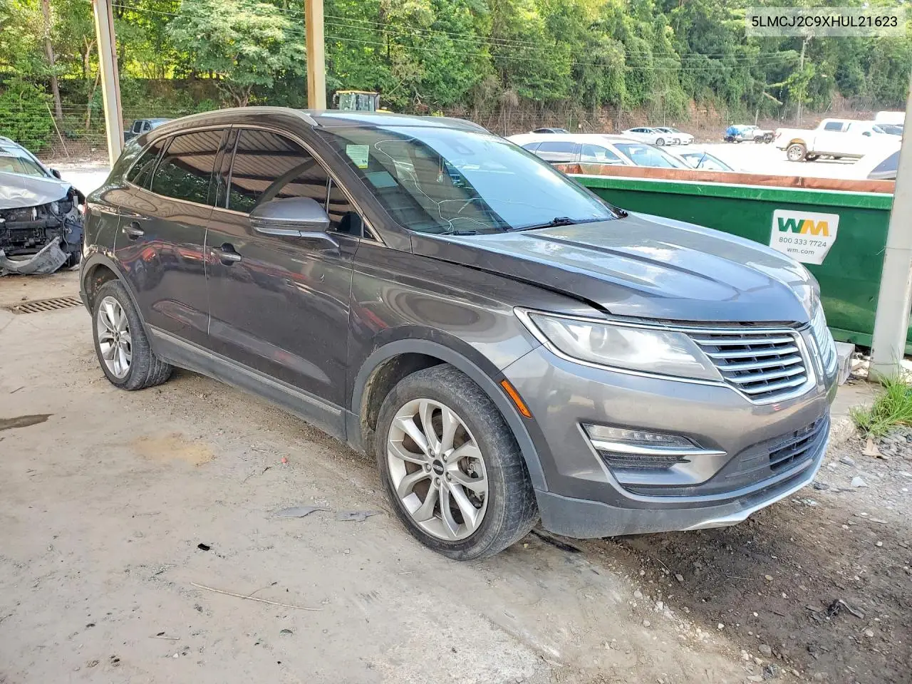 2017 Lincoln Mkc Select VIN: 5LMCJ2C9XHUL21623 Lot: 59993606