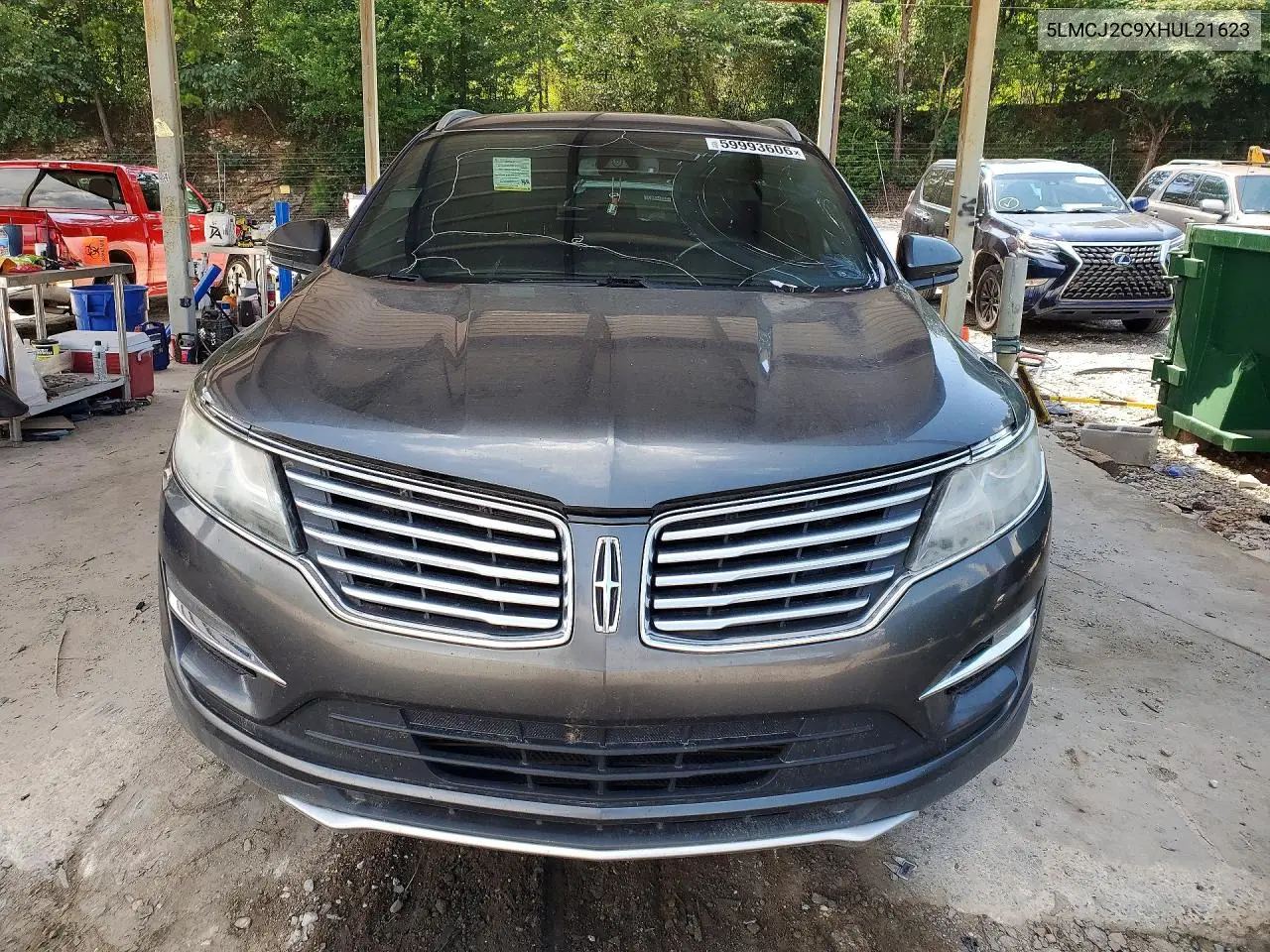 2017 Lincoln Mkc Select VIN: 5LMCJ2C9XHUL21623 Lot: 59993606