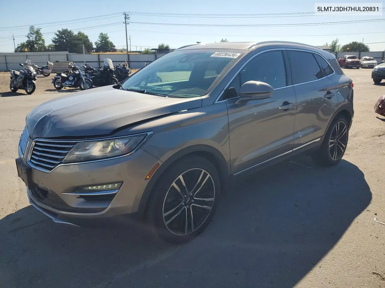 2017 Lincoln Mkc Reserve VIN: 5LMTJ3DH7HUL20831 Lot: 60236436
