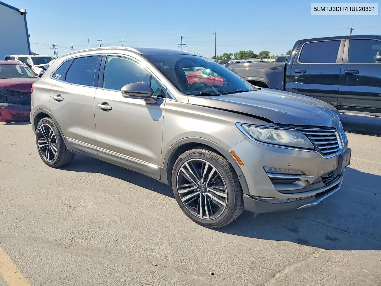 2017 Lincoln Mkc Reserve VIN: 5LMTJ3DH7HUL20831 Lot: 60236436