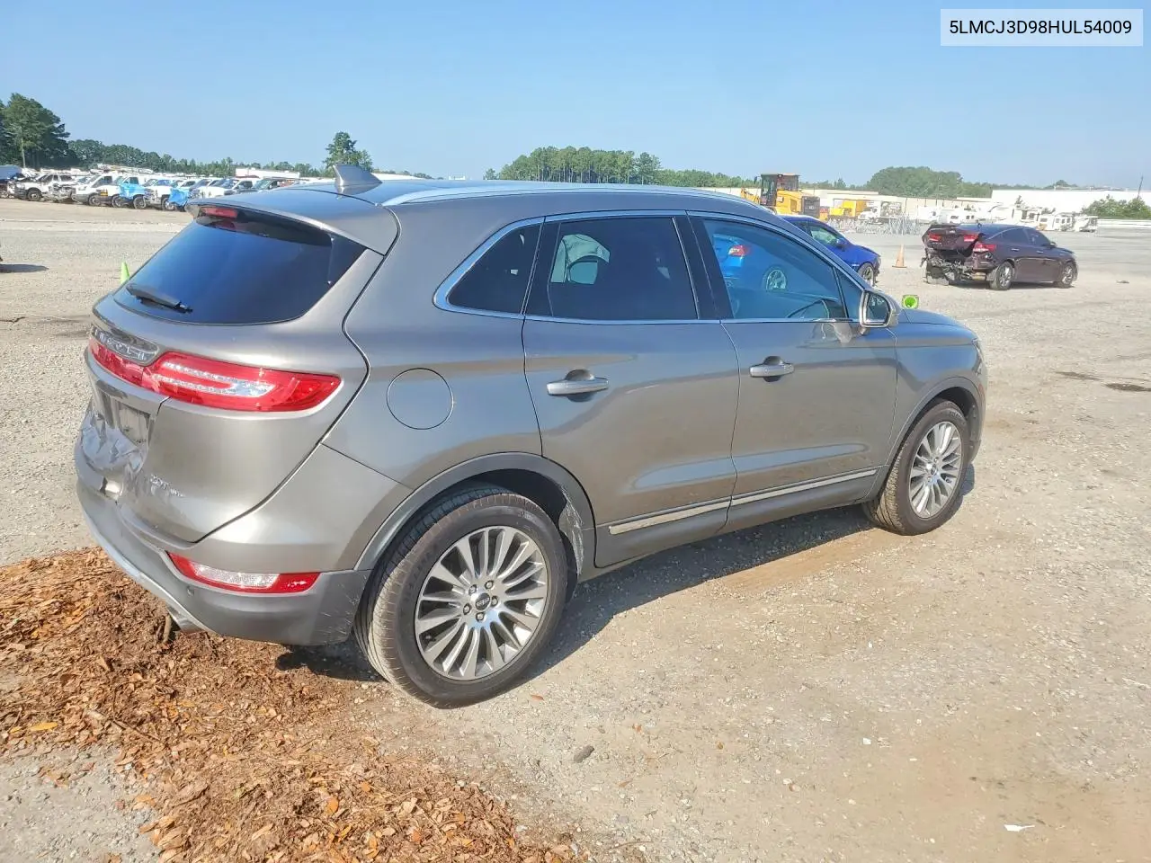 2017 Lincoln Mkc Reserve VIN: 5LMCJ3D98HUL54009 Lot: 60491986