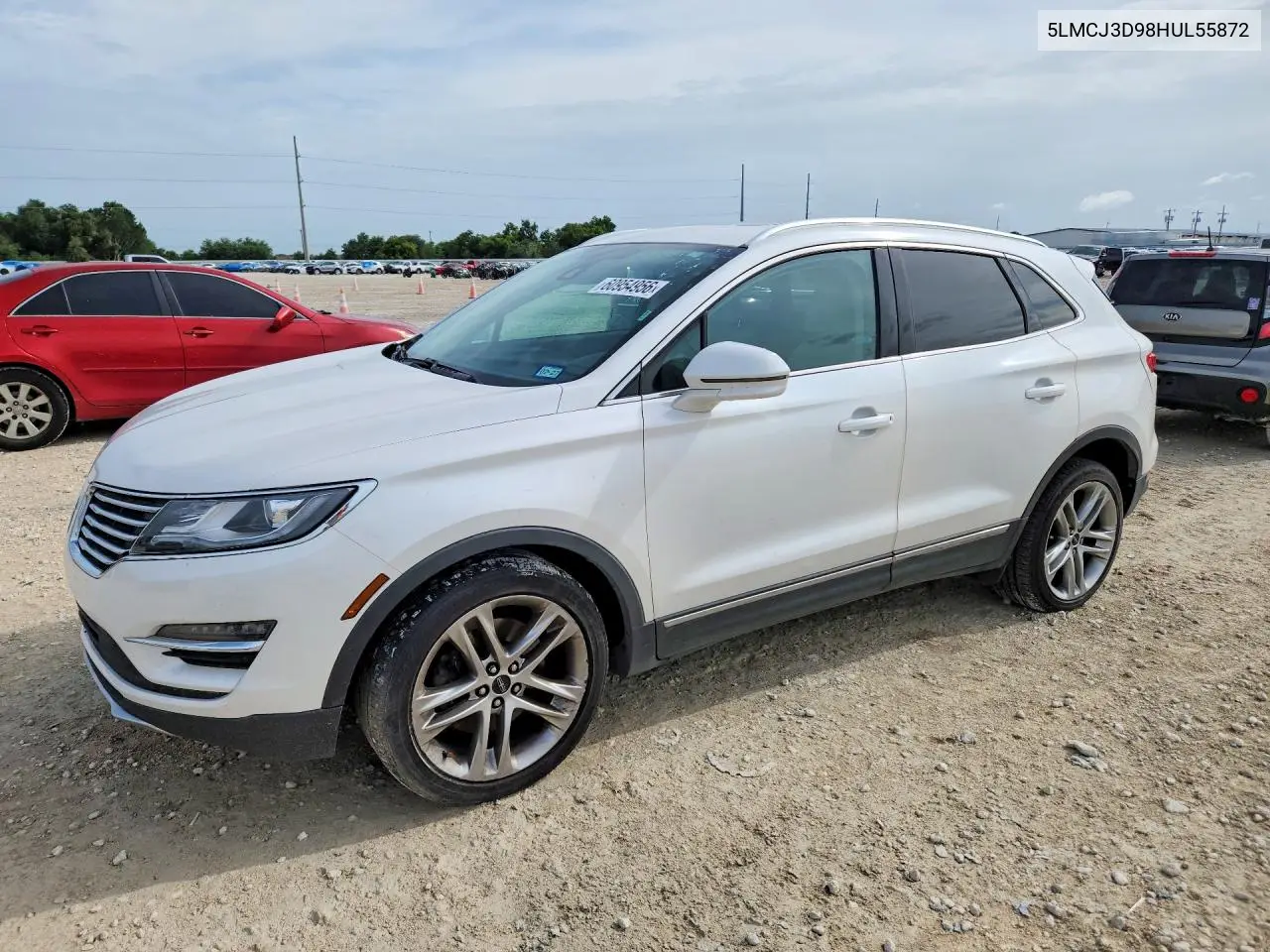 2017 Lincoln Mkc VIN: 5LMCJ3D98HUL55872 Lot: 60954956