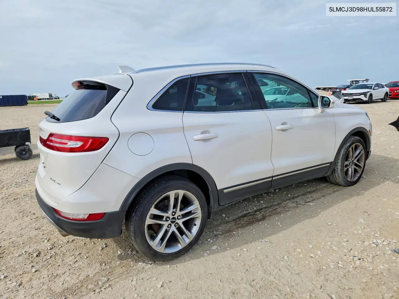 2017 Lincoln Mkc VIN: 5LMCJ3D98HUL55872 Lot: 60954956