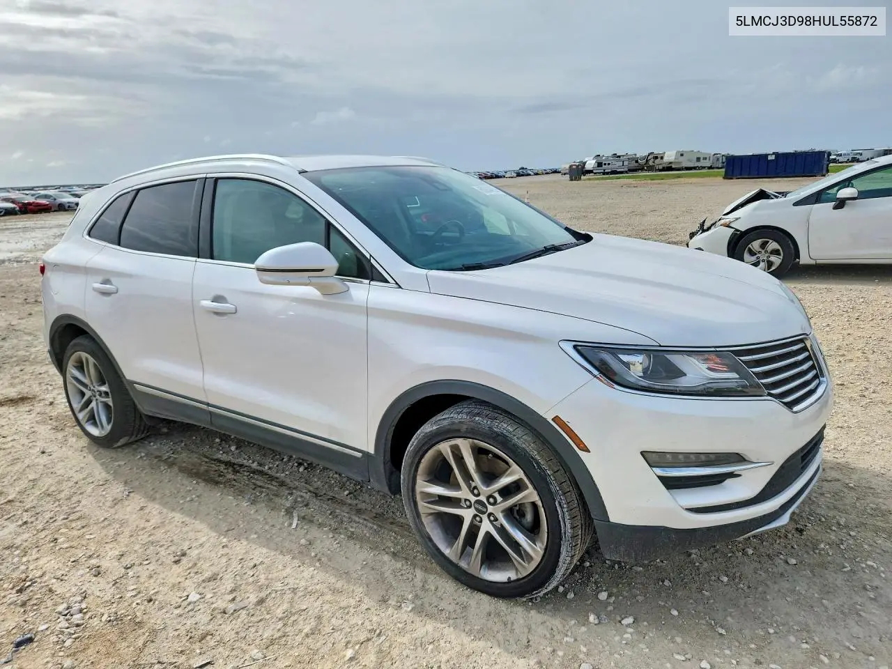 2017 Lincoln Mkc VIN: 5LMCJ3D98HUL55872 Lot: 60954956