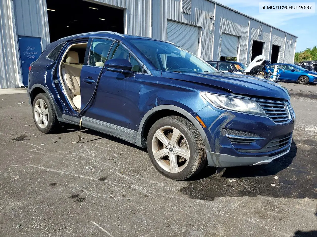 2017 Lincoln Mkc Premiere VIN: 5LMCJ1C90HUL49537 Lot: 61040146