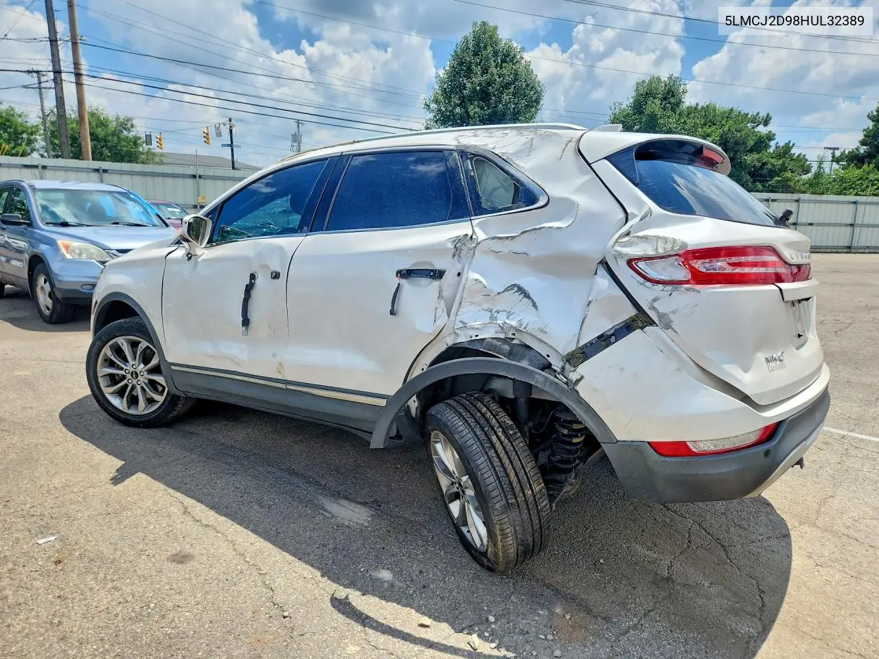 2017 Lincoln Mkc Select VIN: 5LMCJ2D98HUL32389 Lot: 61082066