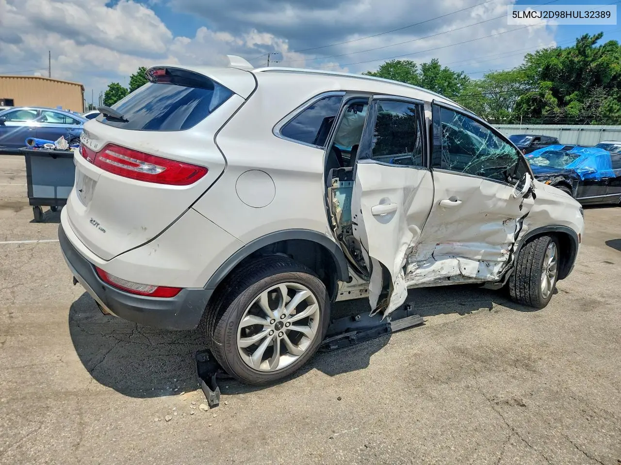 2017 Lincoln Mkc Select VIN: 5LMCJ2D98HUL32389 Lot: 61082066