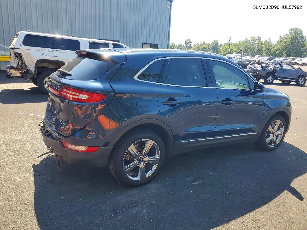 2017 Lincoln Mkc Select VIN: 5LMCJ2D90HUL57982 Lot: 61150726