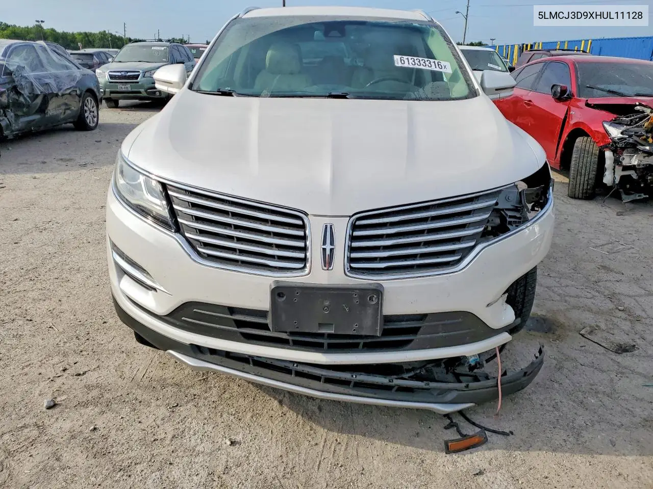 2017 Lincoln Mkc Reserve VIN: 5LMCJ3D9XHUL11128 Lot: 61333316