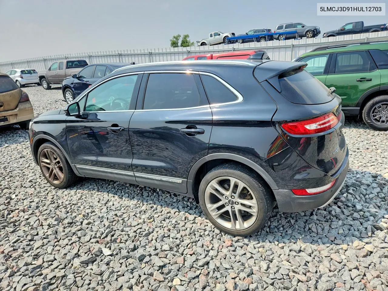 2017 Lincoln Mkc Reserve VIN: 5LMCJ3D91HUL12703 Lot: 61599286