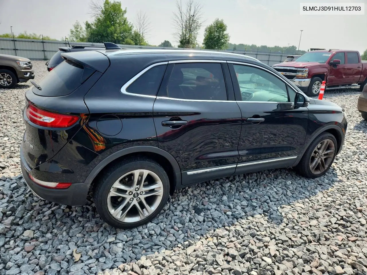 2017 Lincoln Mkc Reserve VIN: 5LMCJ3D91HUL12703 Lot: 61599286