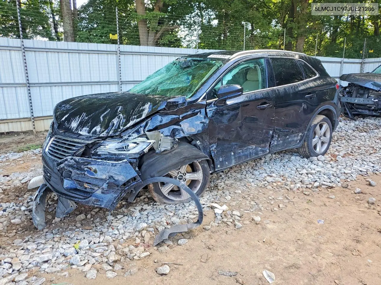 2018 Lincoln Mkc Premiere VIN: 5LMCJ1C97JUL21286 Lot: 57237096