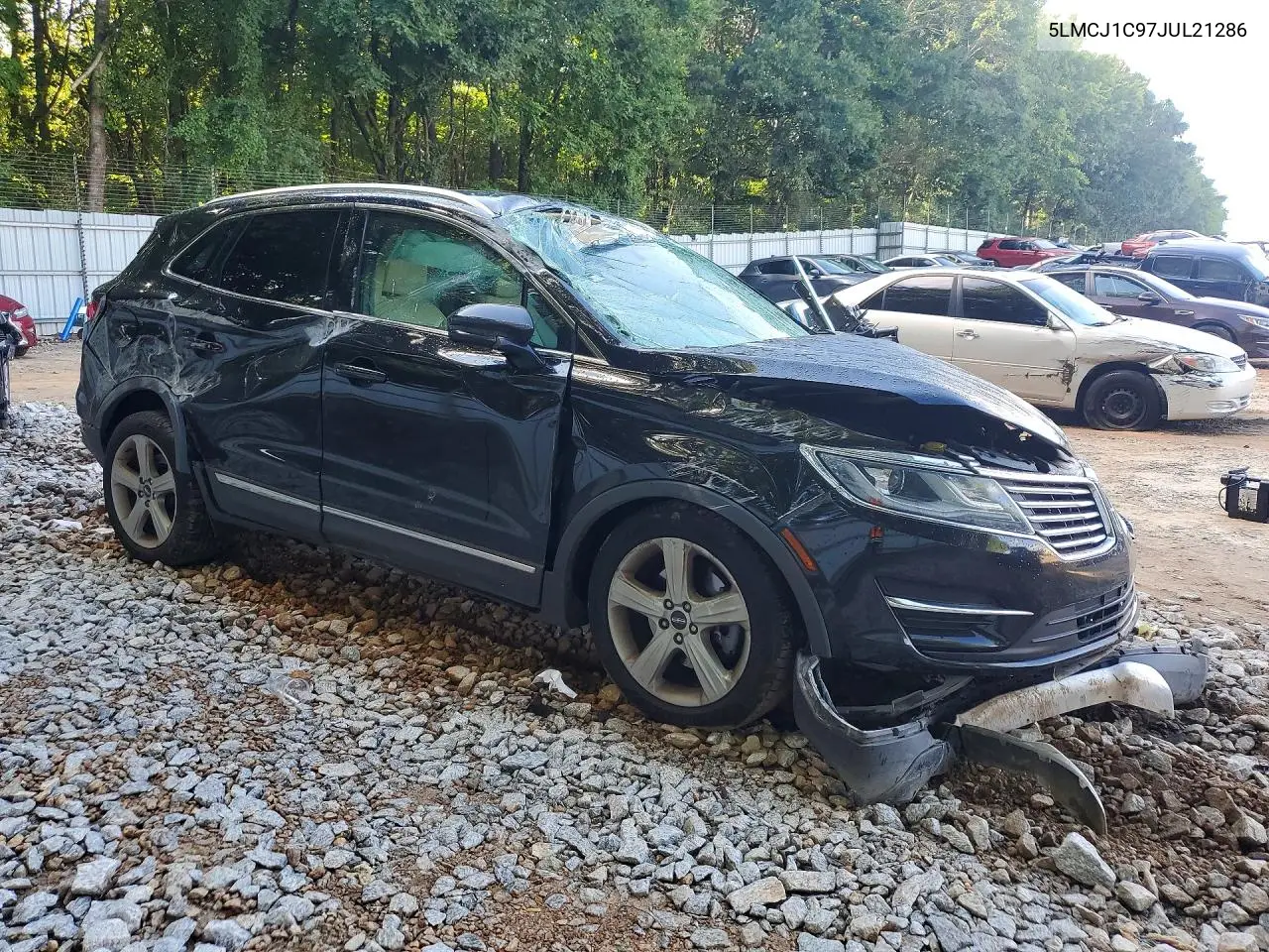 2018 Lincoln Mkc Premiere VIN: 5LMCJ1C97JUL21286 Lot: 57237096